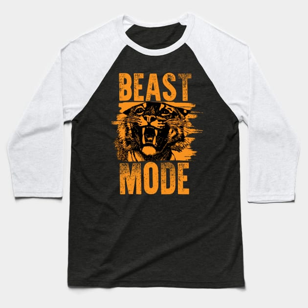 Beast mode Baseball T-Shirt by Nartissima